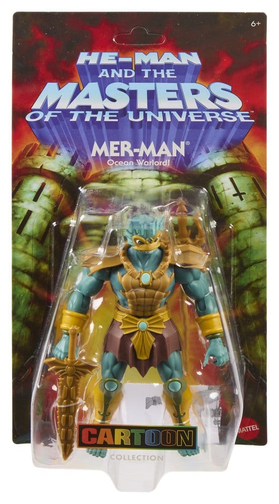 Mattel Masters of the Universe Origins Mer-Man Cartoon Collection Actionfigur