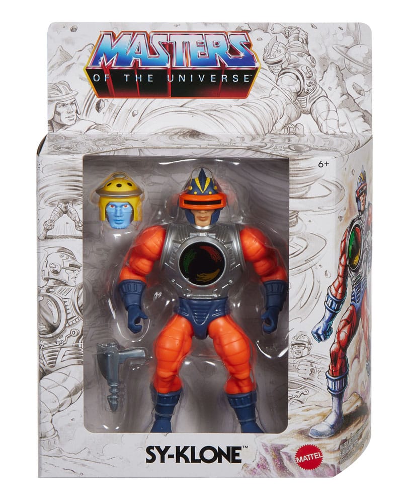 Mattel Masters of the Universe Origins Sy-Klone Sketchbook Series exclusive heo Actionfigur