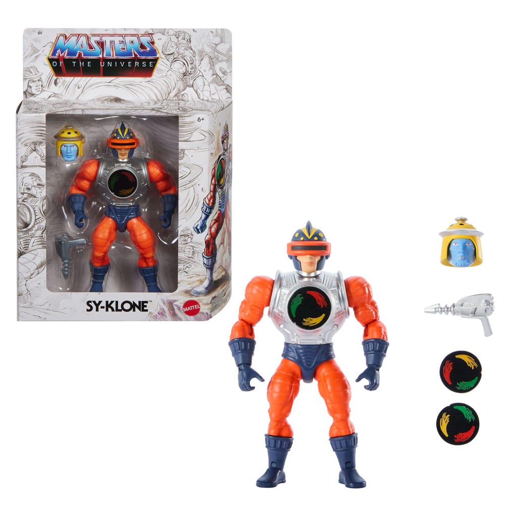 Mattel Masters of the Universe Origins Sy-Klone Sketchbook Series exclusive heo Actionfigur