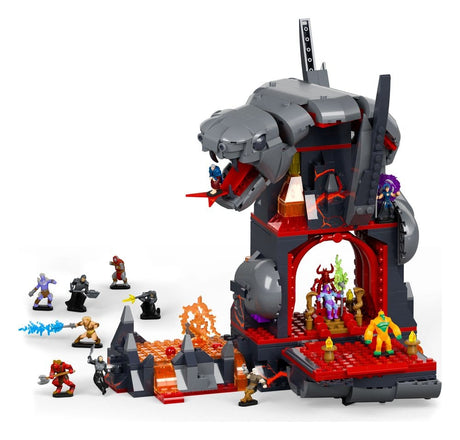Mattel Masters of the Universe Snake Mountain Mattel Brick Shop Bauset