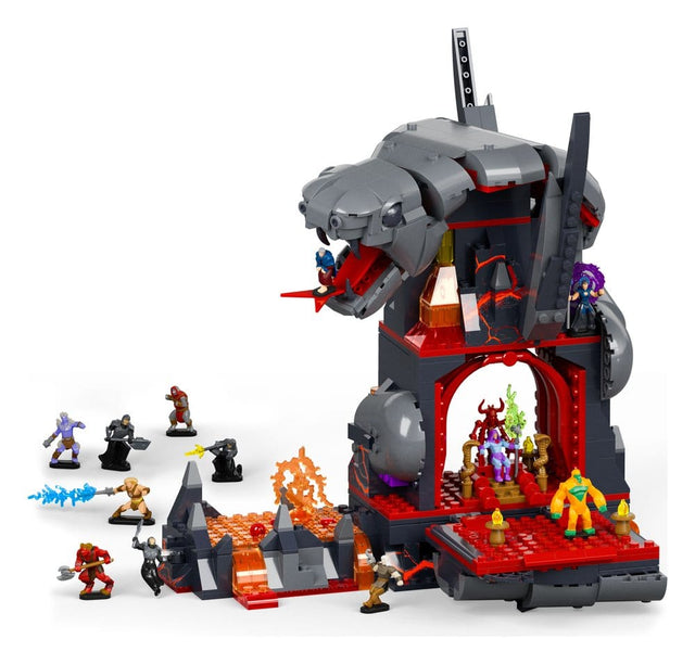 Mattel Masters of the Universe Snake Mountain Mattel Brick Shop Bauset