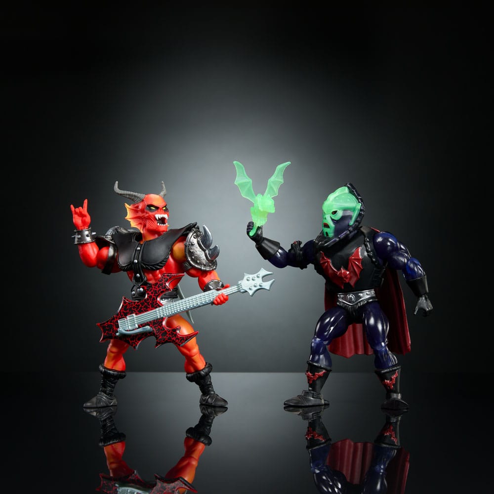 Mattel Masters of the Universe X Stranger Things Hordak & Hellfire-Man Origins 2er-Pack Actionfiguren