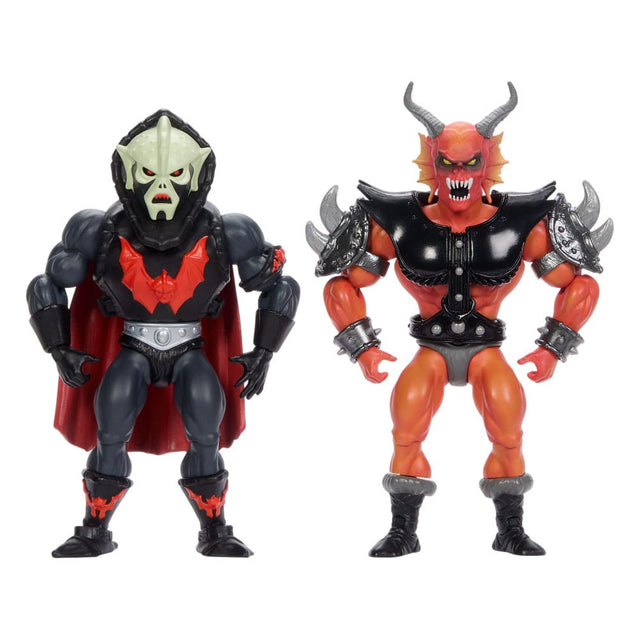 Mattel Masters of the Universe X Stranger Things Hordak & Hellfire-Man Origins 2er-Pack Actionfiguren