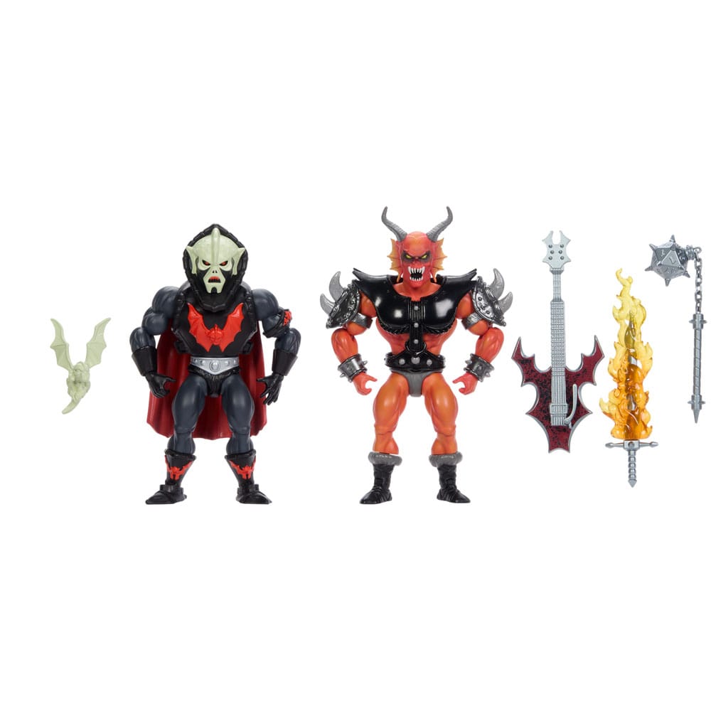 Mattel Masters of the Universe X Stranger Things Hordak & Hellfire-Man Origins 2er-Pack Actionfiguren