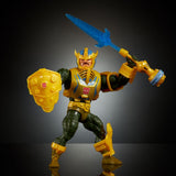 Mattel Masters of the Universe x Transformers Man-At-Arms Bumblebee Armor European Exclusive Heo Actionfigur