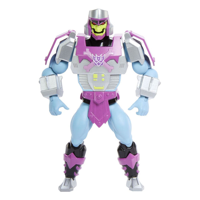 Mattel Masters of the Universe x Transformers Skeletor Megatron Armor European Exclusive heo Actionfigur