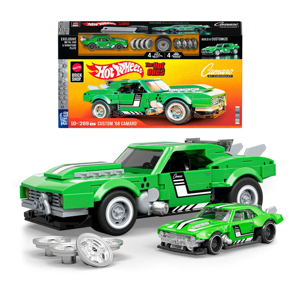 Mattel Mattel Hot Wheels Speed Series Custom ’68 Camaro Brick Shop 1/32 Bauset