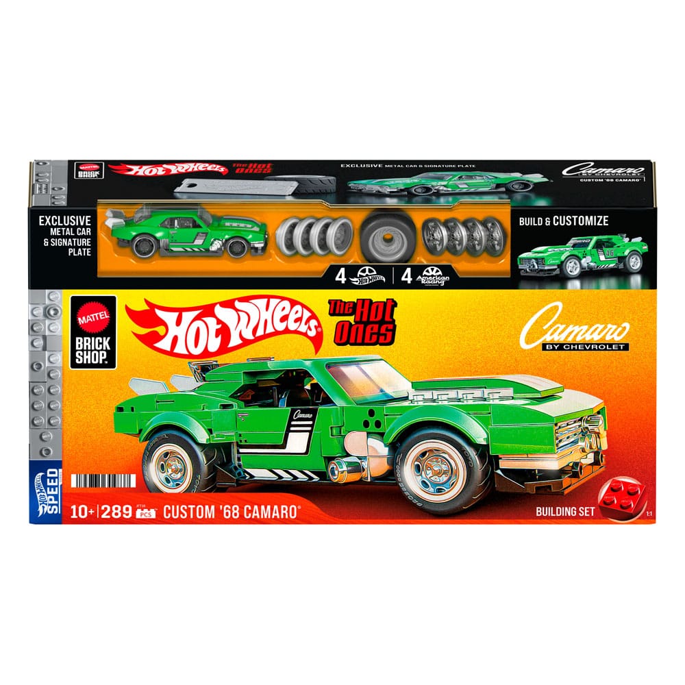 Mattel Mattel Hot Wheels Speed Series Custom ’68 Camaro Brick Shop 1/32 Bauset