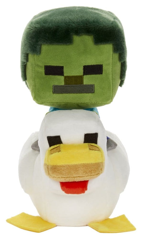 Mattel Minecraft Chicken Jockey Deluxe Plüschfigur
