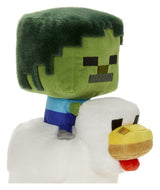 Mattel Minecraft Chicken Jockey Deluxe Plüschfigur