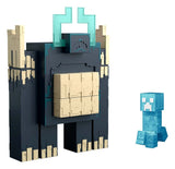 Mattel Minecraft Dungeons II Actionfigur mit Licht und Sound Twisted Warden