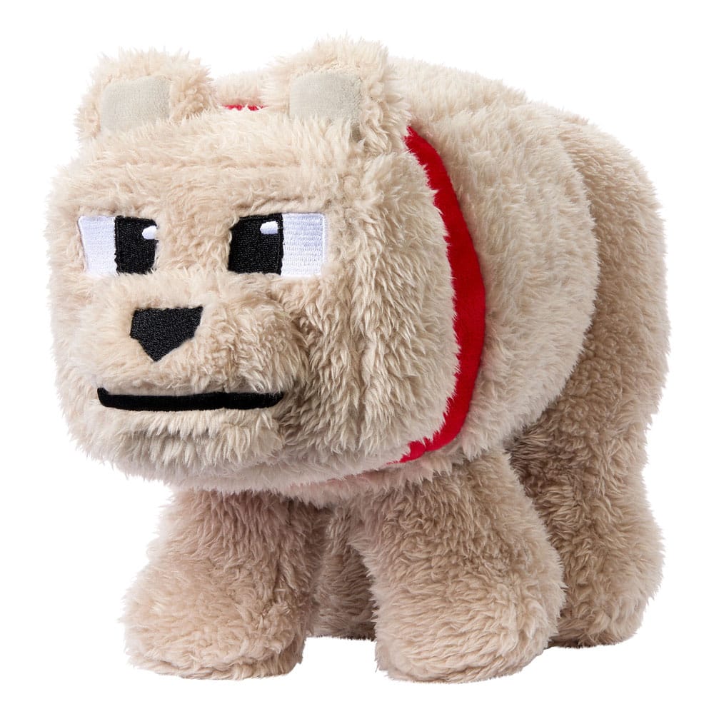 Mattel Minecraft Film Ein Dennis der Wolf Plüschfigur