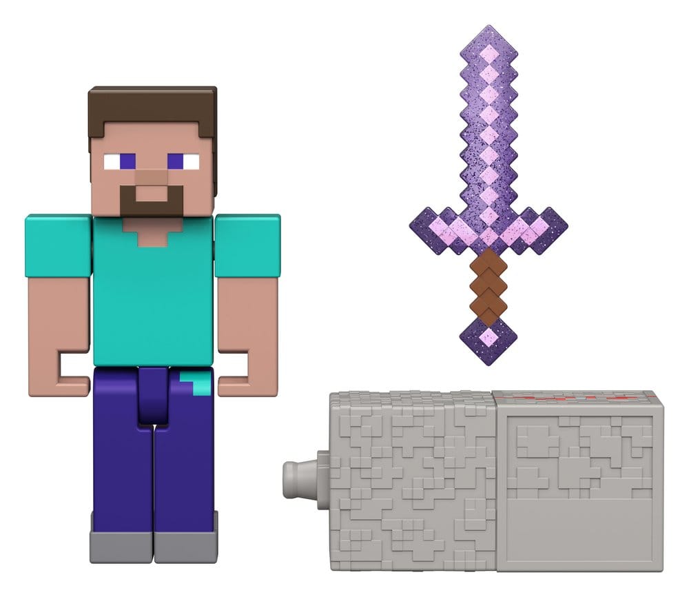 Mattel Minecraft Steve Actionfigur