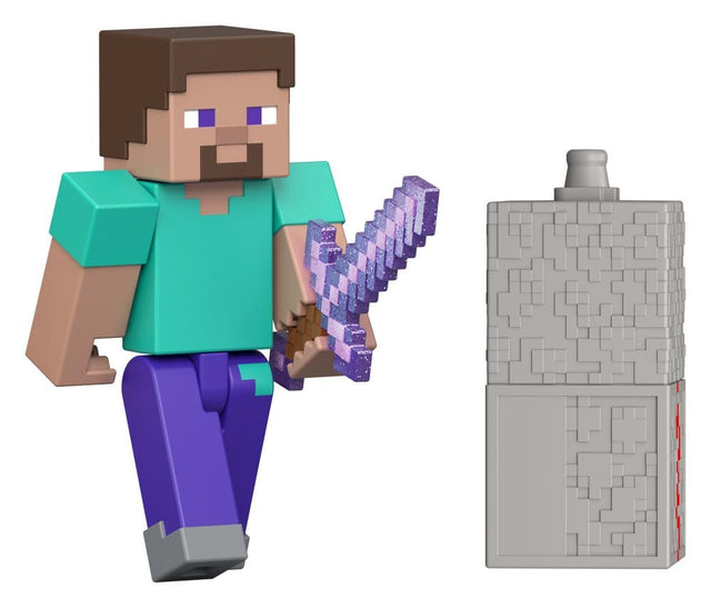 Mattel Minecraft Steve Actionfigur