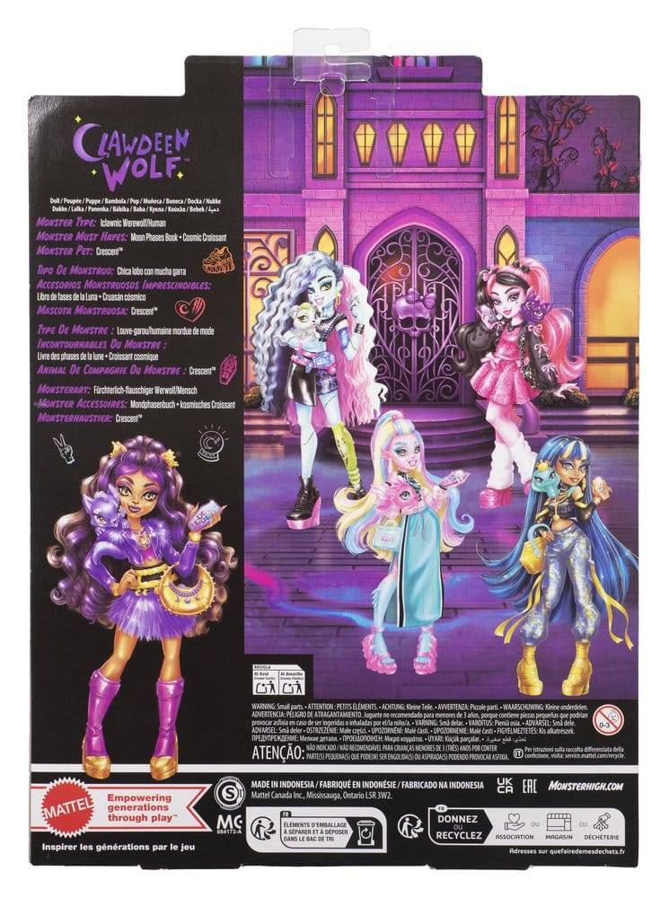 Mattel Monster High Clawdeen Wolf Puppe
