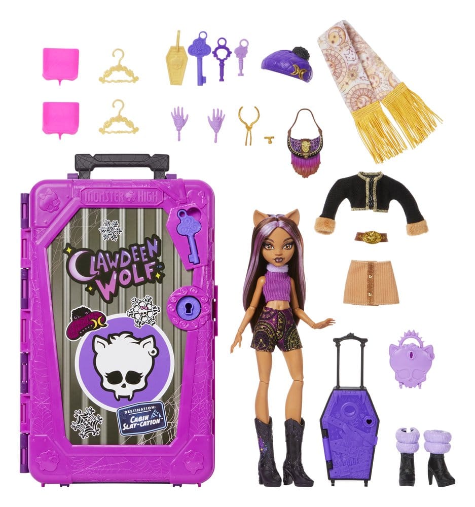 Mattel Monster High Skulltimate Secrets Clawdeen Wolf Puppe