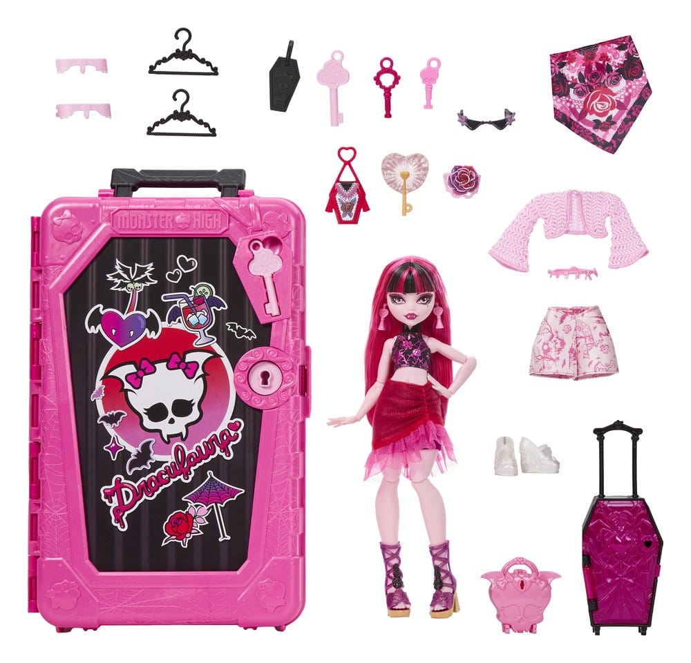 Mattel Monster High Skulltimate Secrets Draculaura Destination Gore-geous Oasis Puppe