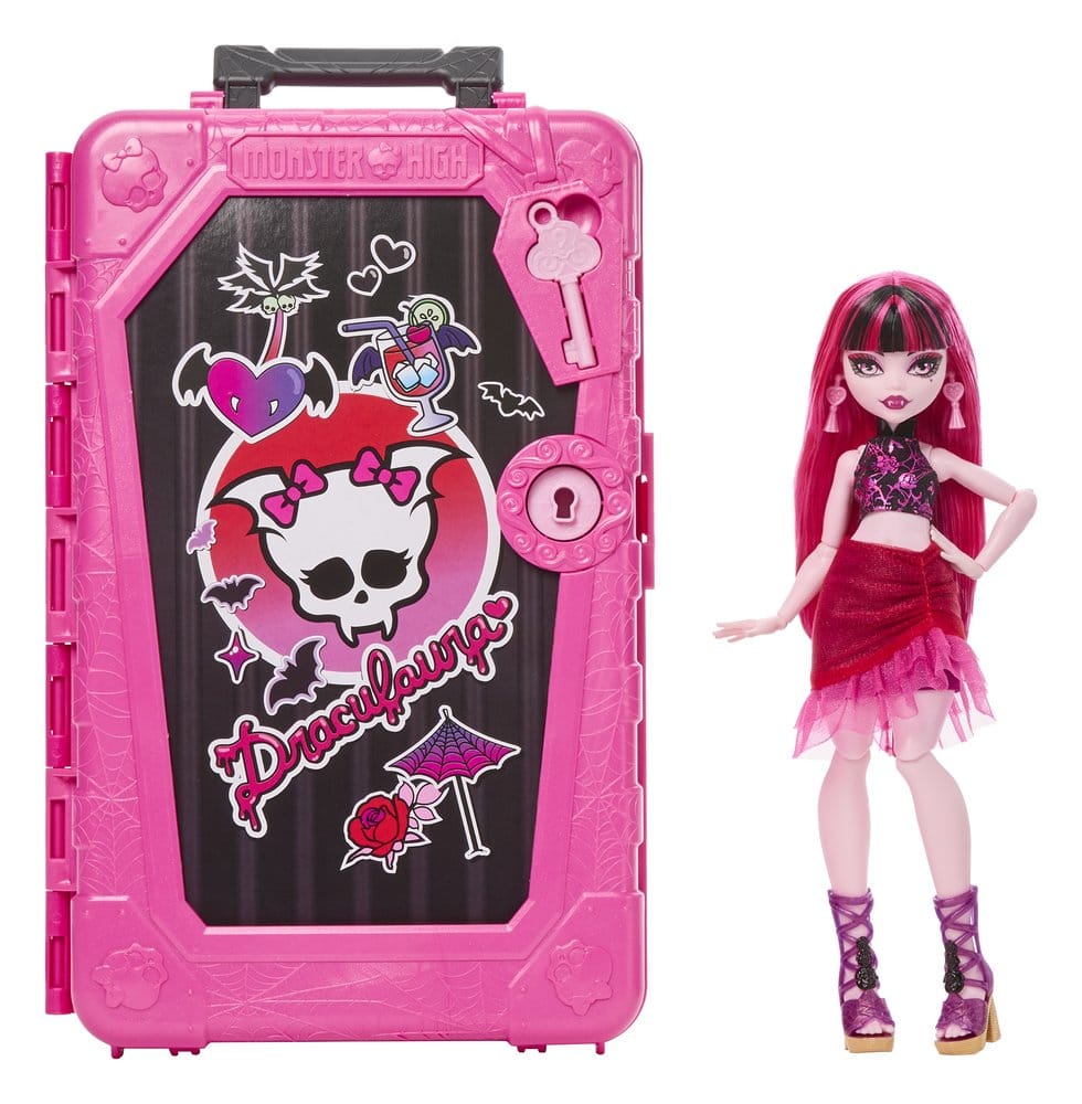 Mattel Monster High Skulltimate Secrets Draculaura Destination Gore-geous Oasis Puppe