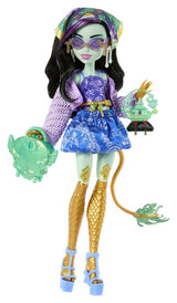 Mattel Monster High Skulltimate Secrets Jinafire Long Destination Gore-geous Oasis Puppe
