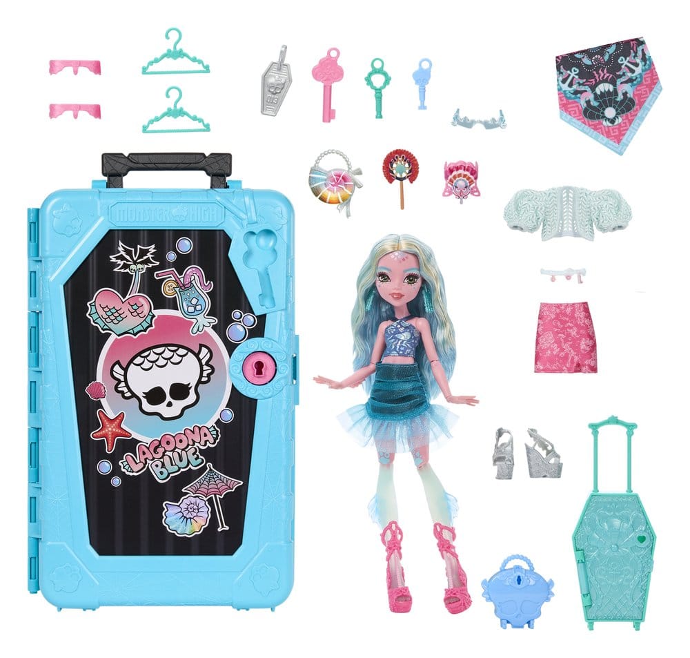 Mattel Monster High Skulltimate Secrets Lagoona Blue Destination Gore-geous Oasis Puppe
