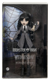 Mattel Monster High x Wednesday Wednesday Addams Puppe
