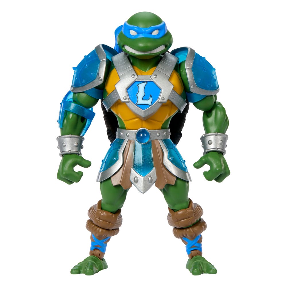Mattel MOTU x TMNT Turtles of Grayskull Leonardo Actionfigur