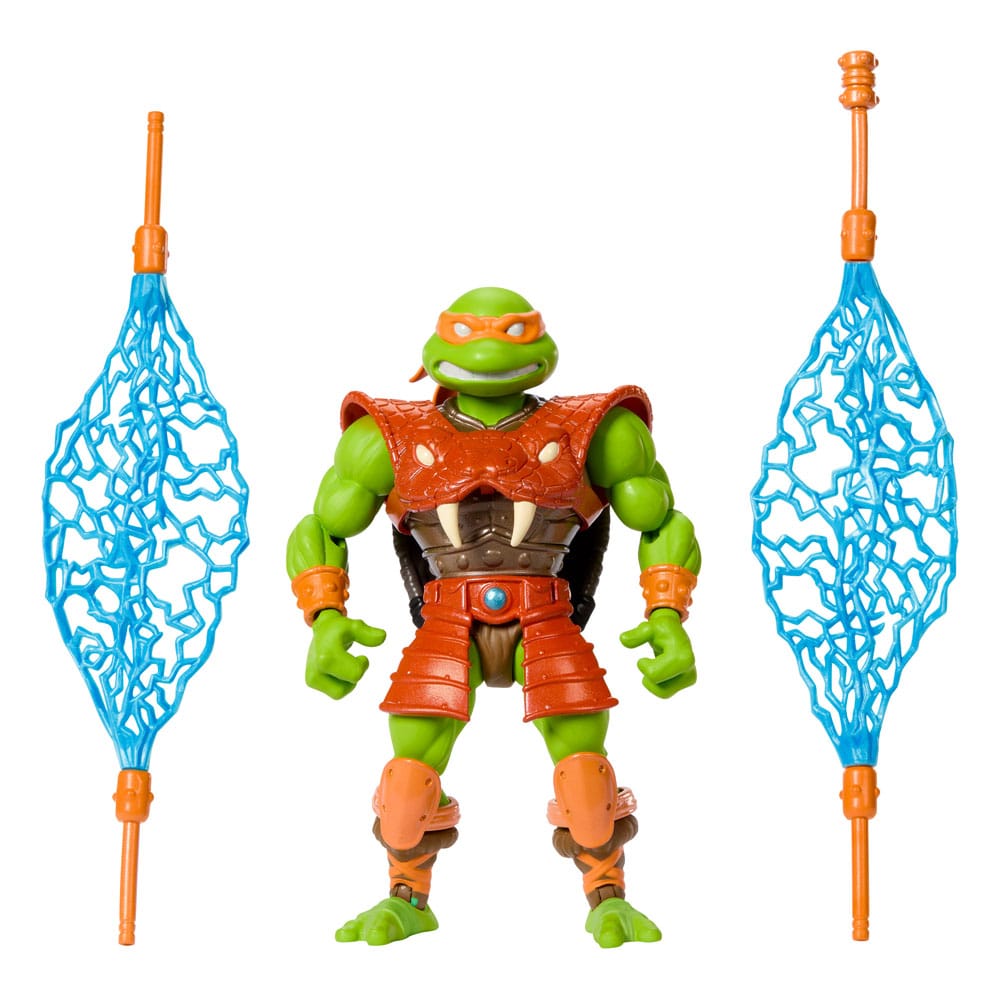 Mattel MOTU x TMNT Turtles of Grayskull Michelangelo Actionfigur