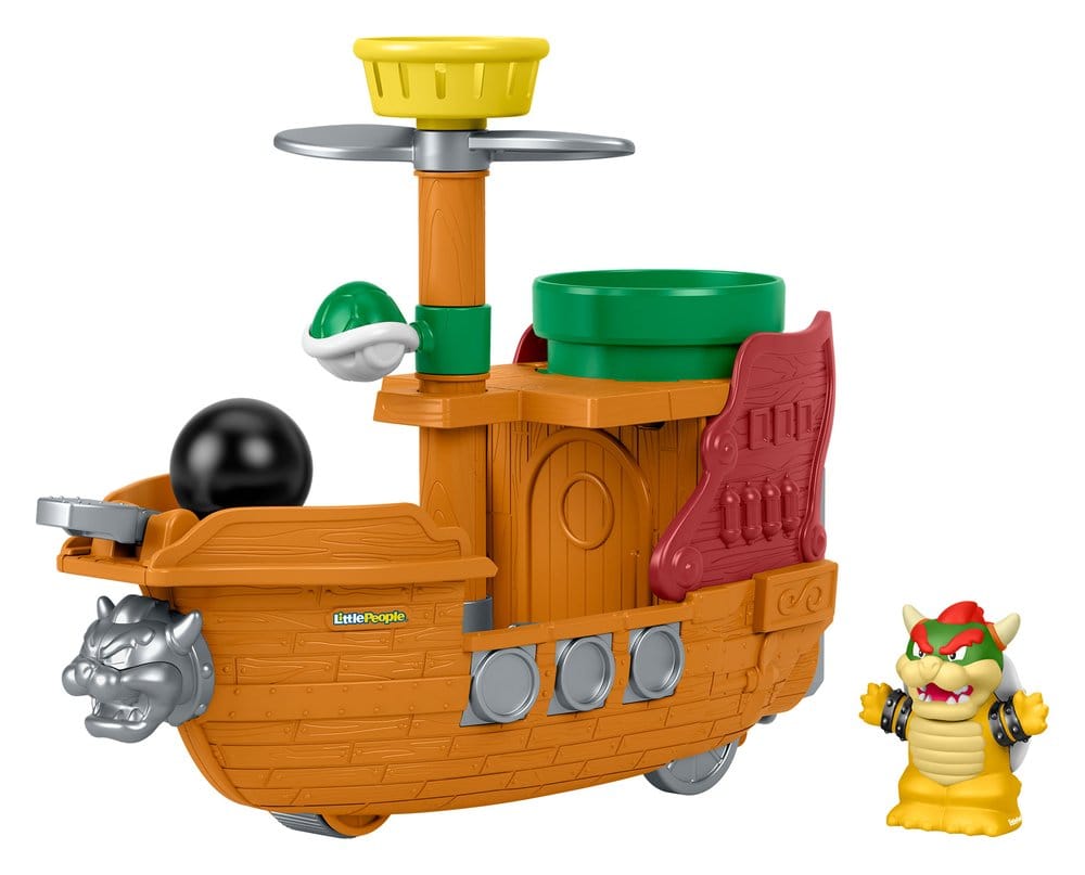 Mattel My Mario Little People Bowsers Luftschiff Spielset