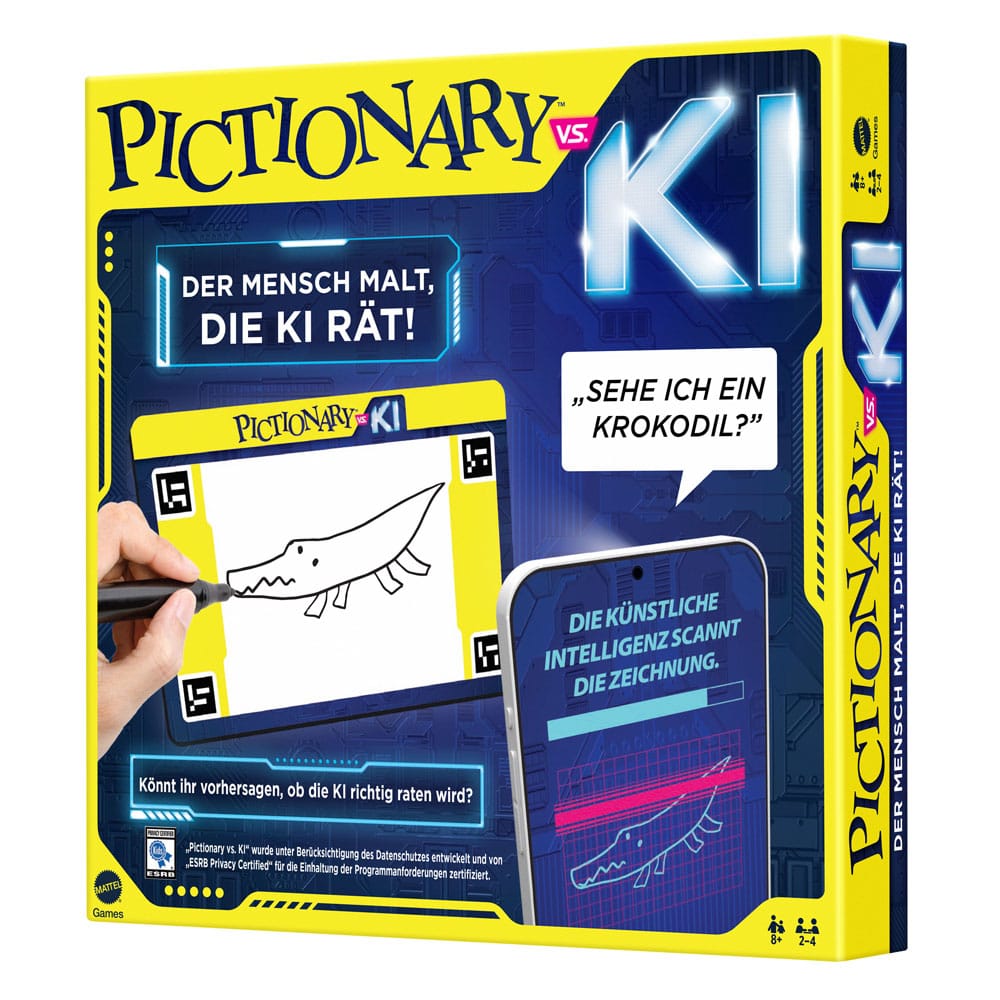 Mattel Pictionary VS. KI Spiel Deutsche Version