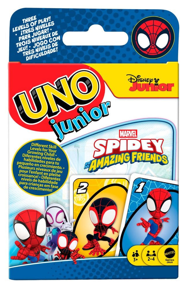 Mattel Spidey & His Amazing Friends UNO Junior Kartenspiel