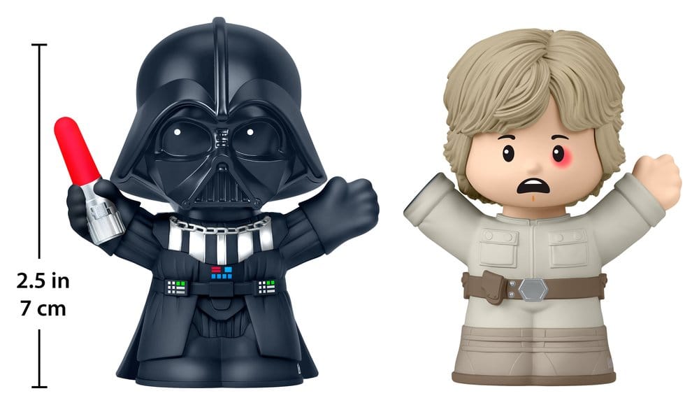 Mattel Star Wars Little People I Am Your Father Collector Minifiguren 2er-Pack