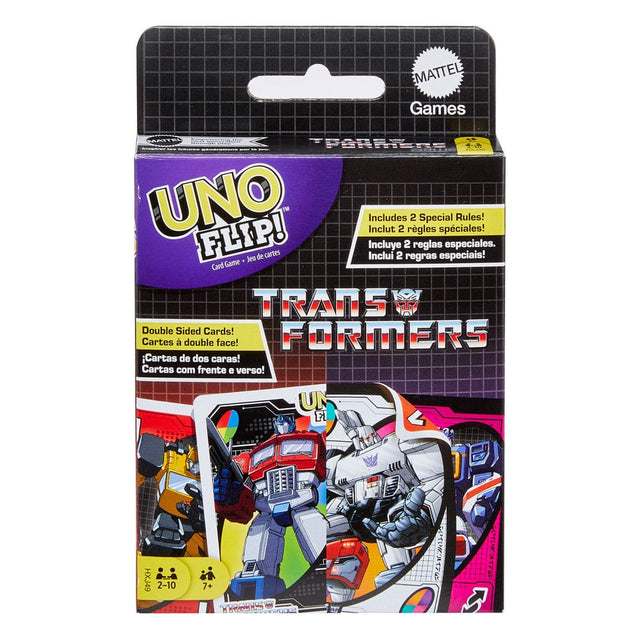 Mattel Transformers UNO Flip Kartenspiel