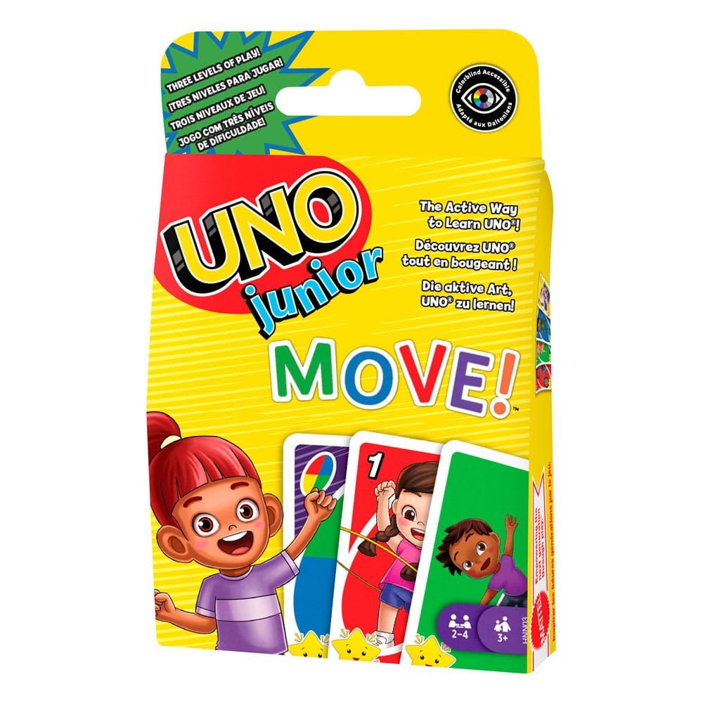 Mattel Uno Junior Move Kartenspiel