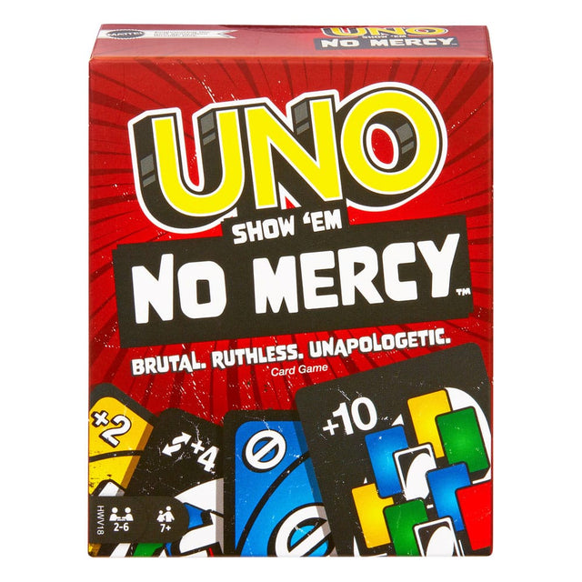 Mattel UNO No Mercy Kartenspiel