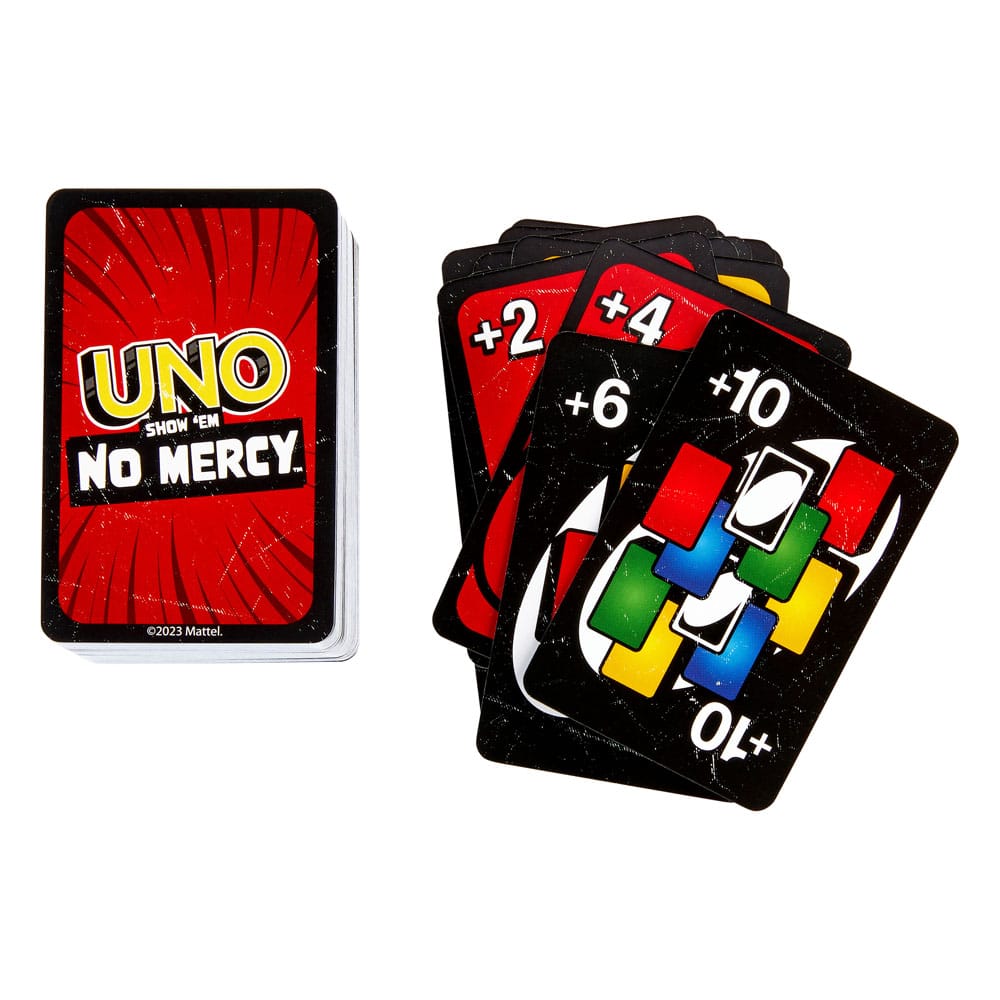 Mattel UNO No Mercy Kartenspiel