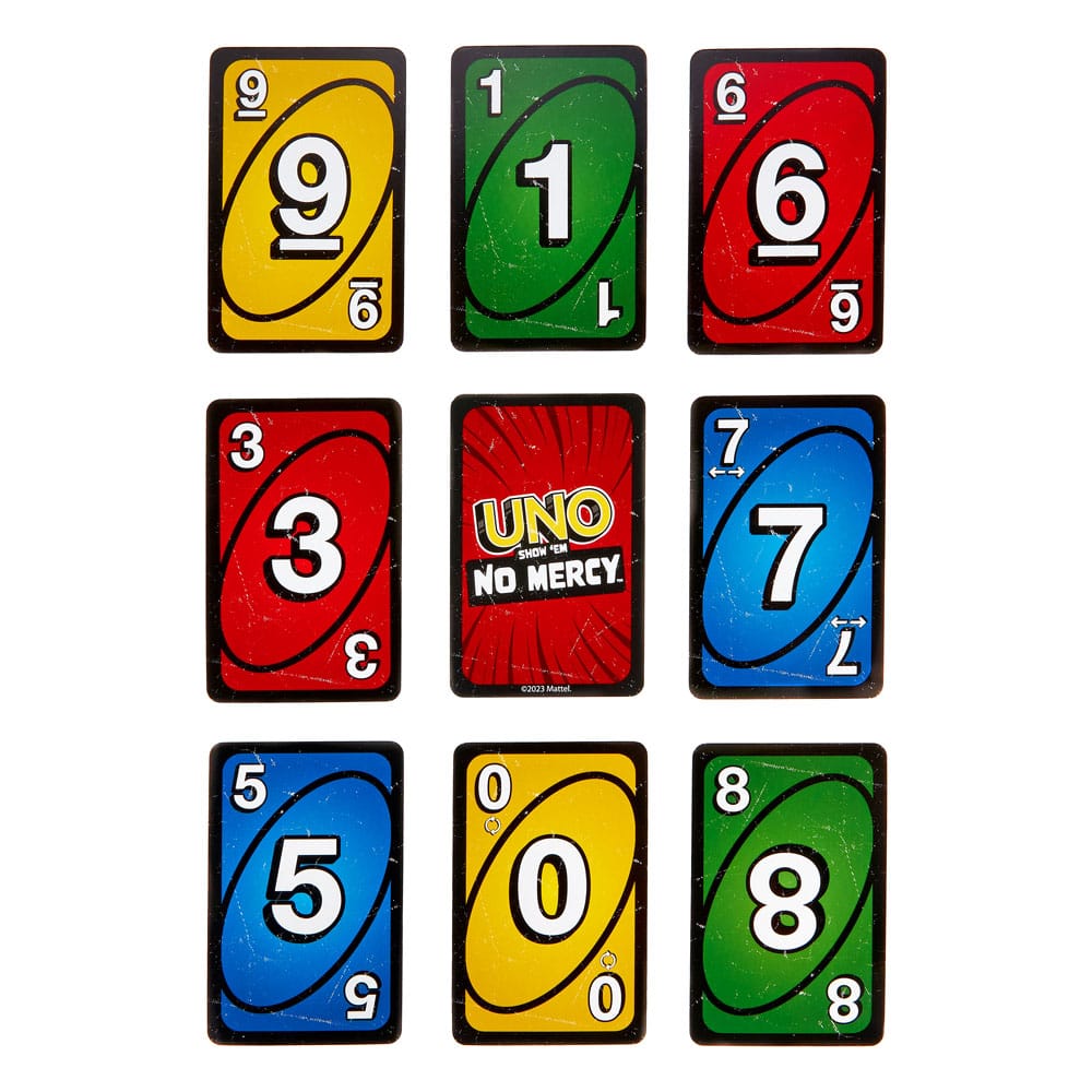 Mattel UNO No Mercy Kartenspiel