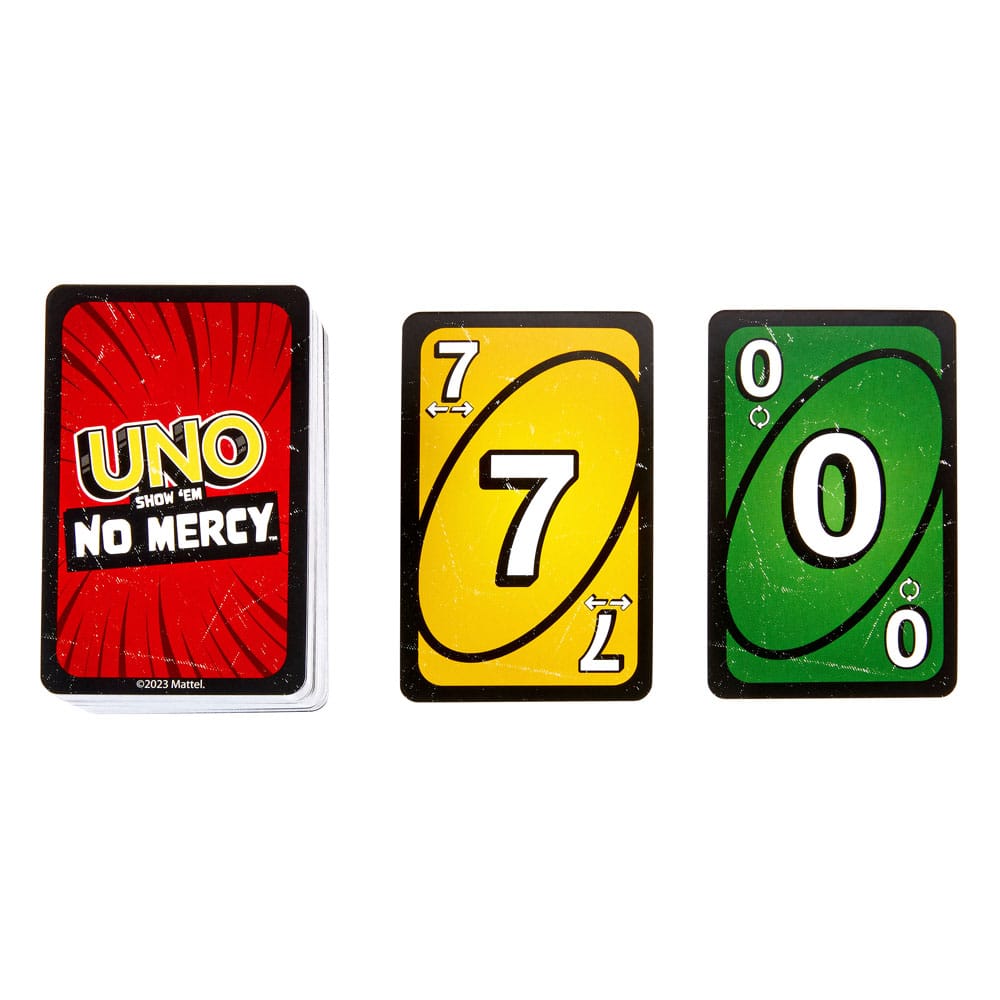 Mattel UNO No Mercy Kartenspiel