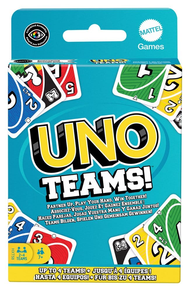 Mattel Uno Teams Kartenspiel