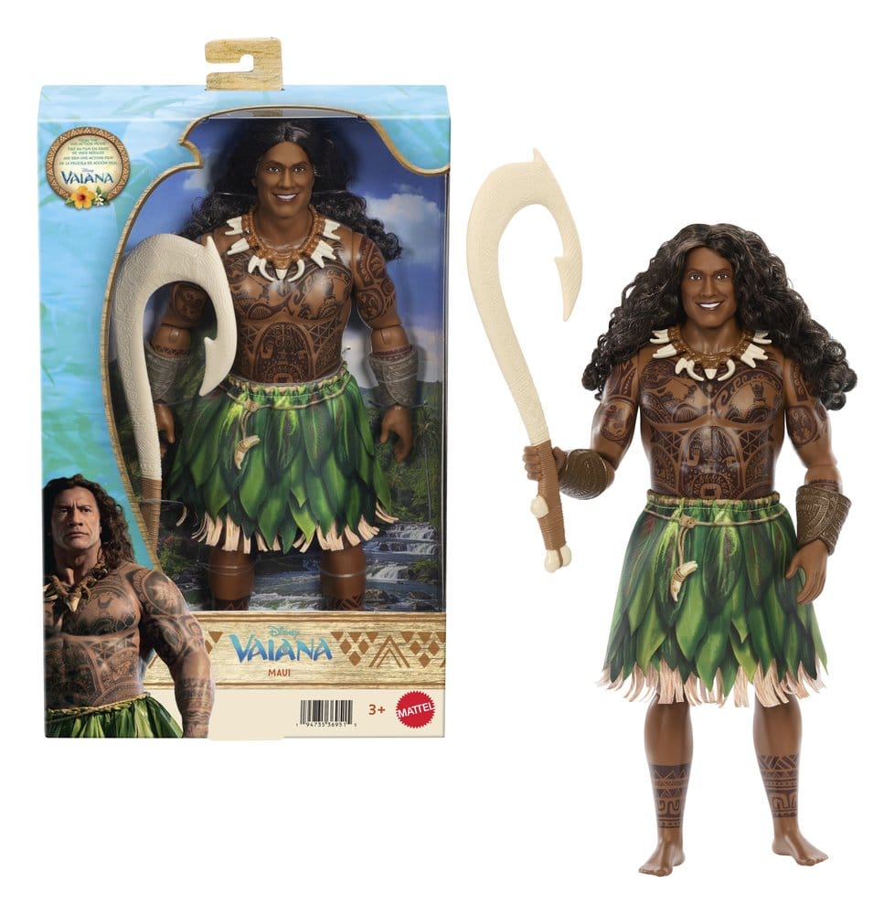 Mattel Vaiana 2026 Movie Maui Puppe