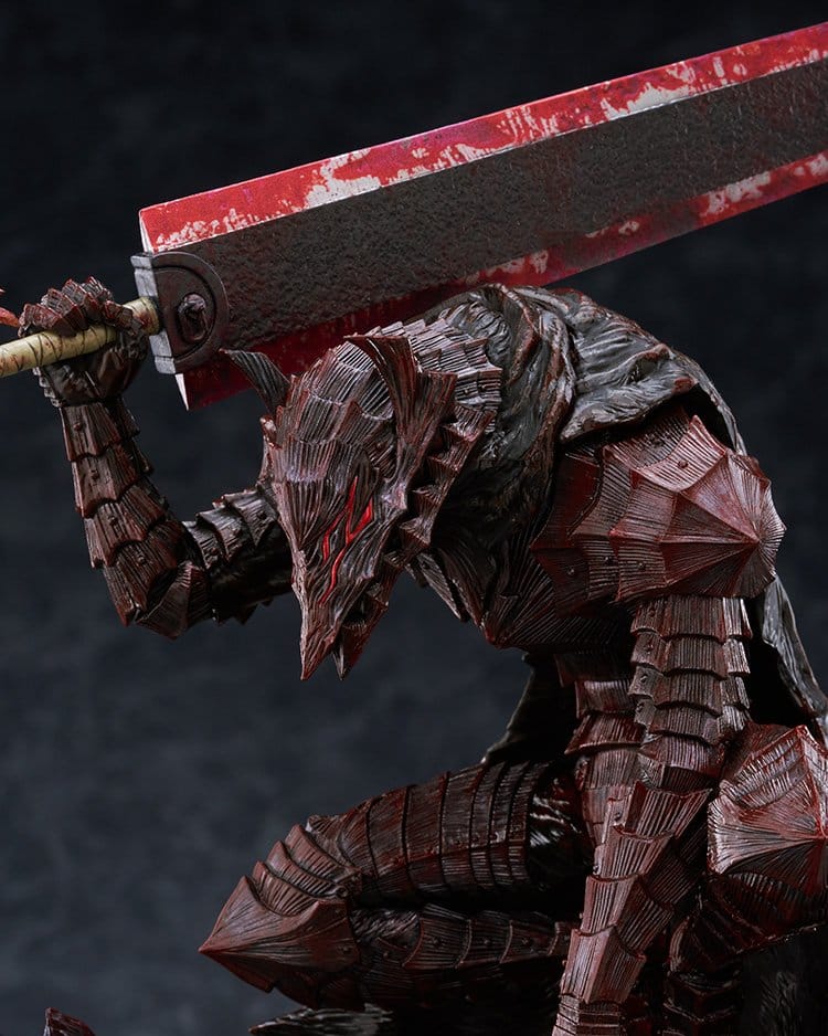Max Factory Berserk Guts (Berserker Armor) Bloody Paint Ver. L Size Pop Up Parade Figur