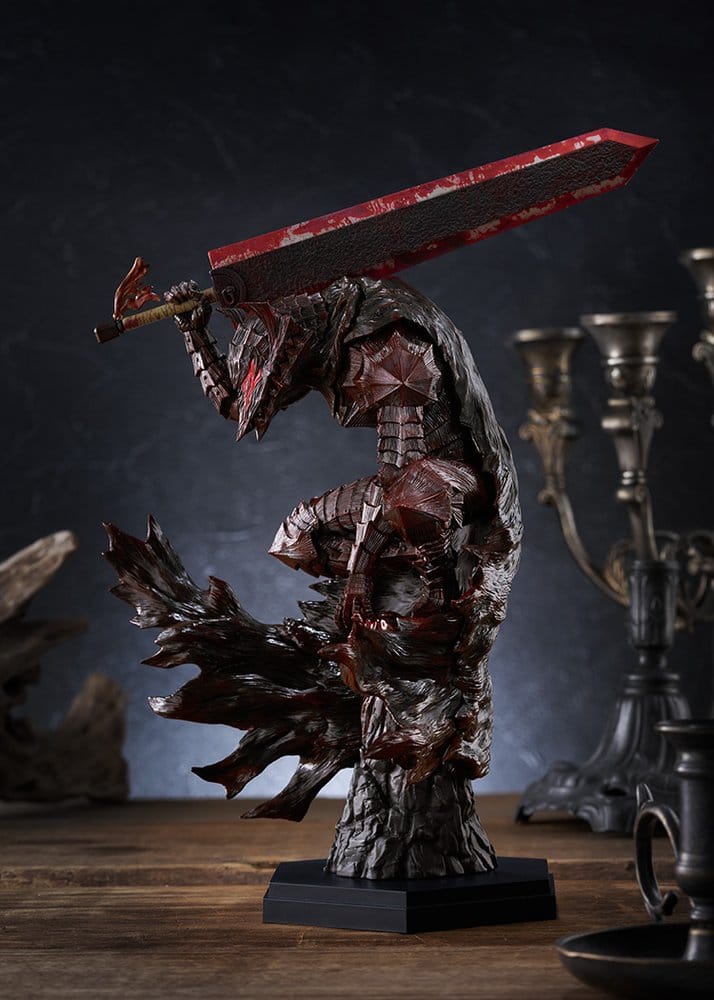 Max Factory Berserk Guts (Berserker Armor) Bloody Paint Ver. L Size Pop Up Parade Figur