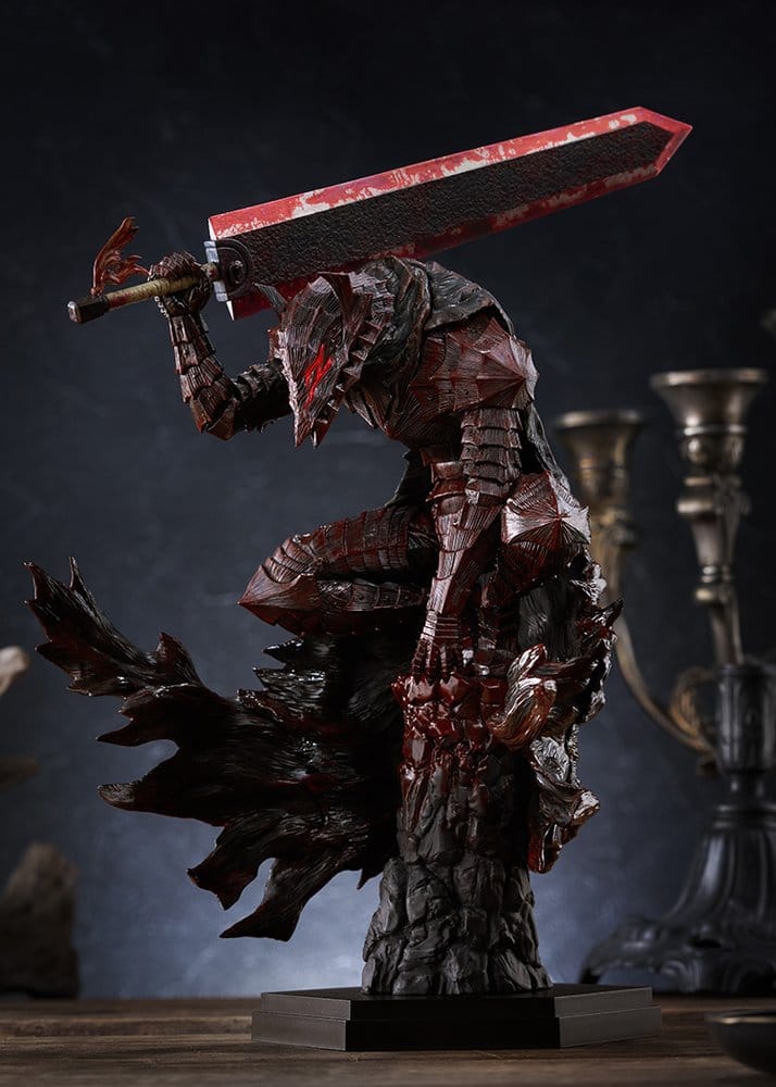 Max Factory Berserk Guts (Berserker Armor) Bloody Paint Ver. L Size Pop Up Parade Figur