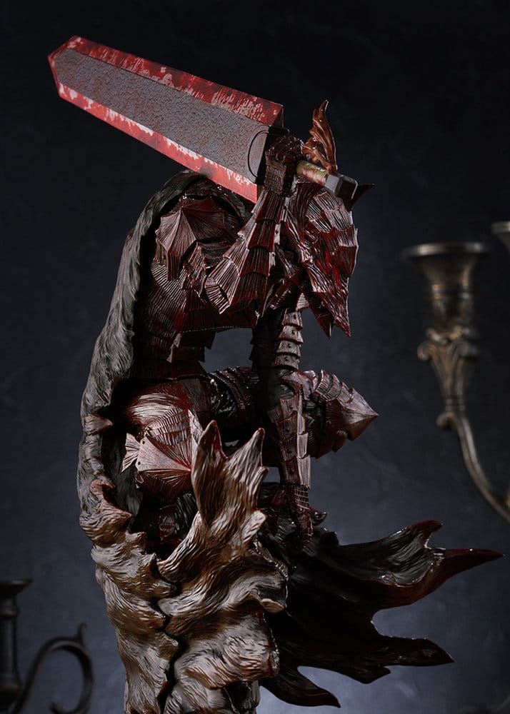 Max Factory Berserk Guts (Berserker Armor) Bloody Paint Ver. L Size Pop Up Parade Figur