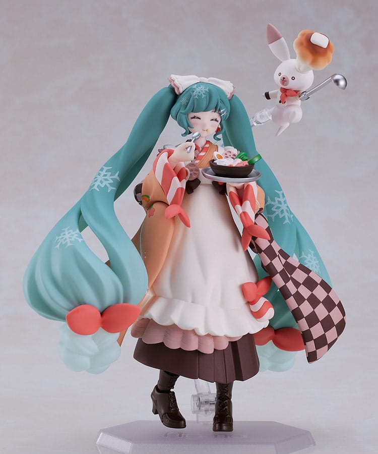 Max Factory Character Vocal Series 01 Hatsune Miku Snow Miku Winter Delicacy Ver. Figma Actionfigur