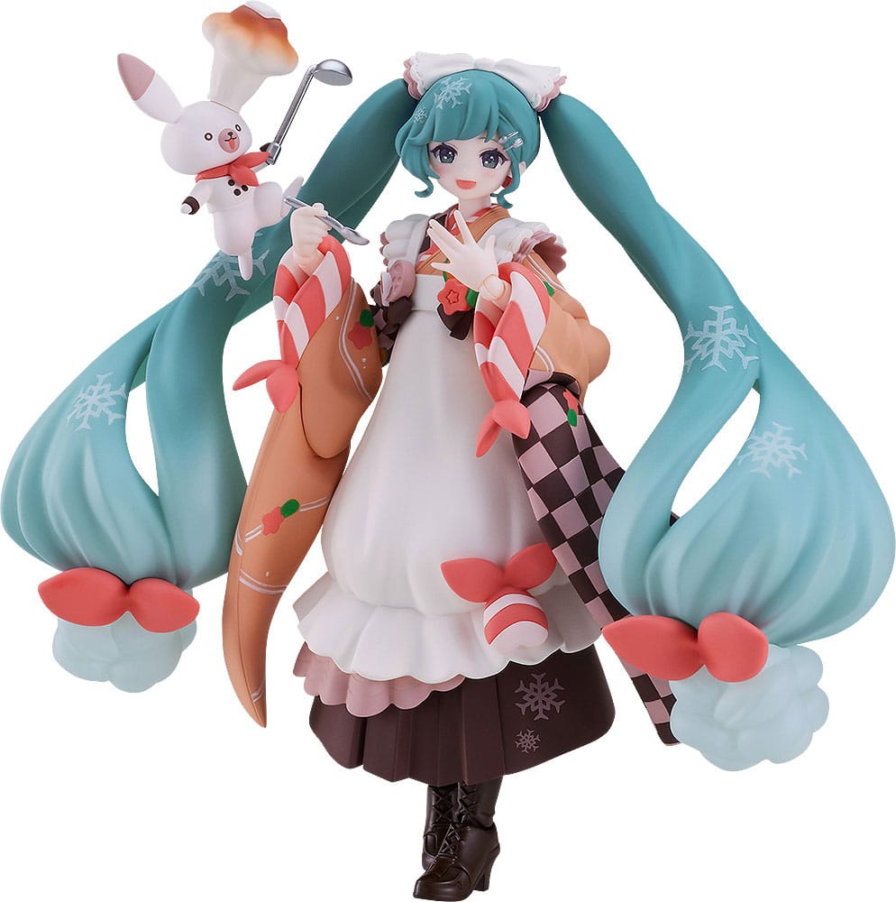 Max Factory Character Vocal Series 01 Hatsune Miku Snow Miku Winter Delicacy Ver. Figma Actionfigur