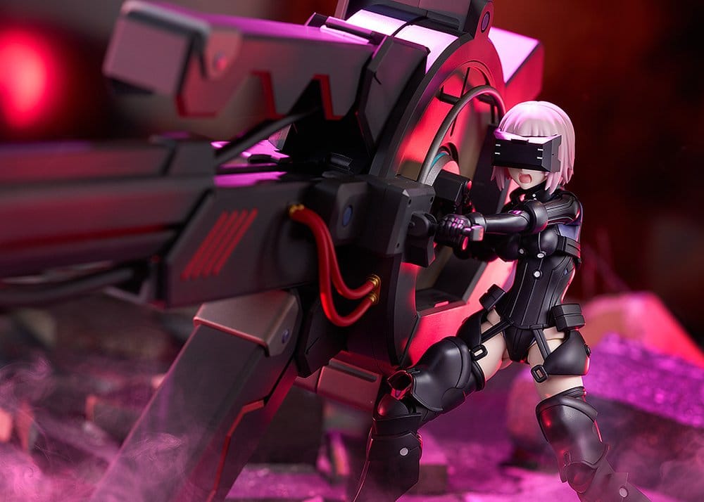 Max Factory Fate Grand Order Plamatea Shielder Mash Kyrielight Ortinax Black Barrel Edition Plastic Model Kit