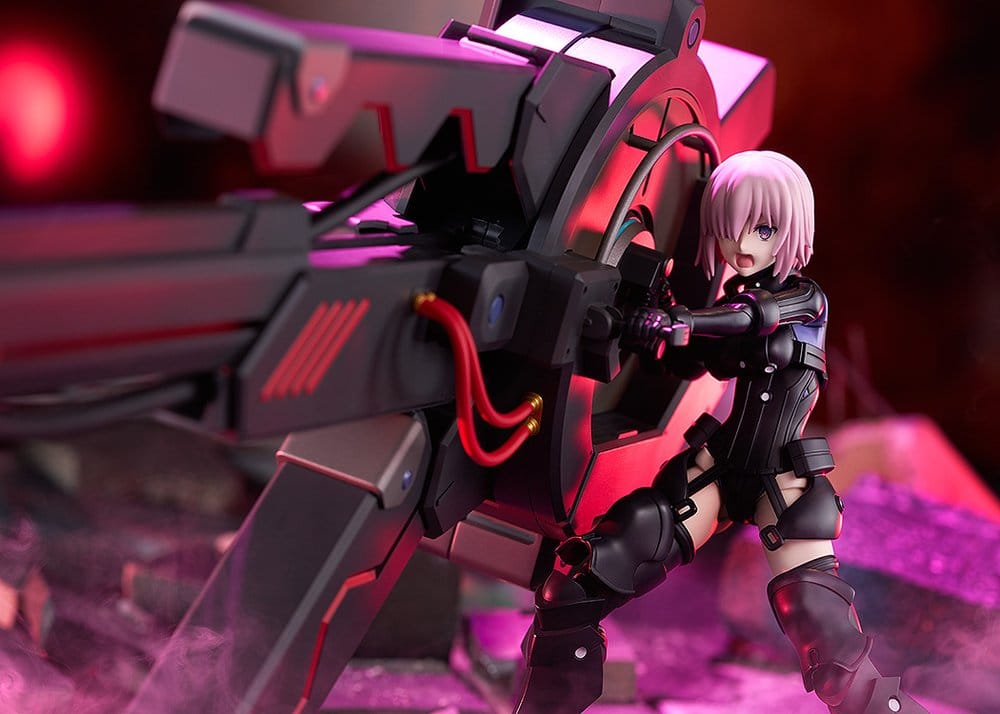 Max Factory Fate Grand Order Plamatea Shielder Mash Kyrielight Ortinax Black Barrel Edition Plastic Model Kit