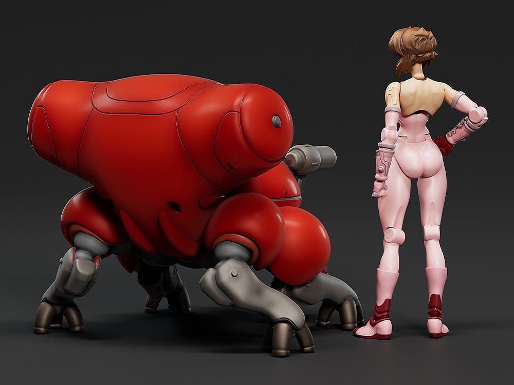 Max Factory Ghost In The Shell PLAMAX Minimum Factory Motoko Kusanagi Mit Fuchikoma Plastic Model Kit