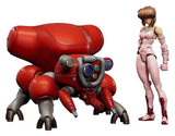 Max Factory Ghost In The Shell PLAMAX Minimum Factory Motoko Kusanagi Mit Fuchikoma Plastic Model Kit
