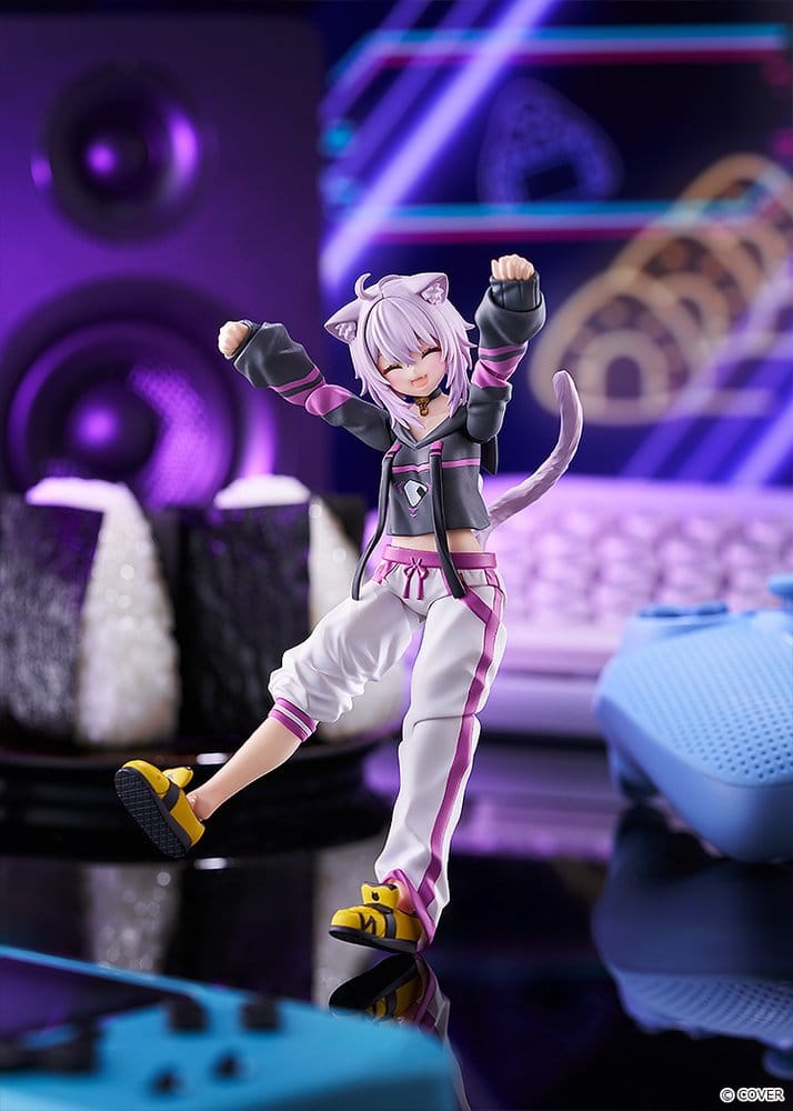 Max Factory Hololive Production Nekomata Okayu Figma Actionfigur